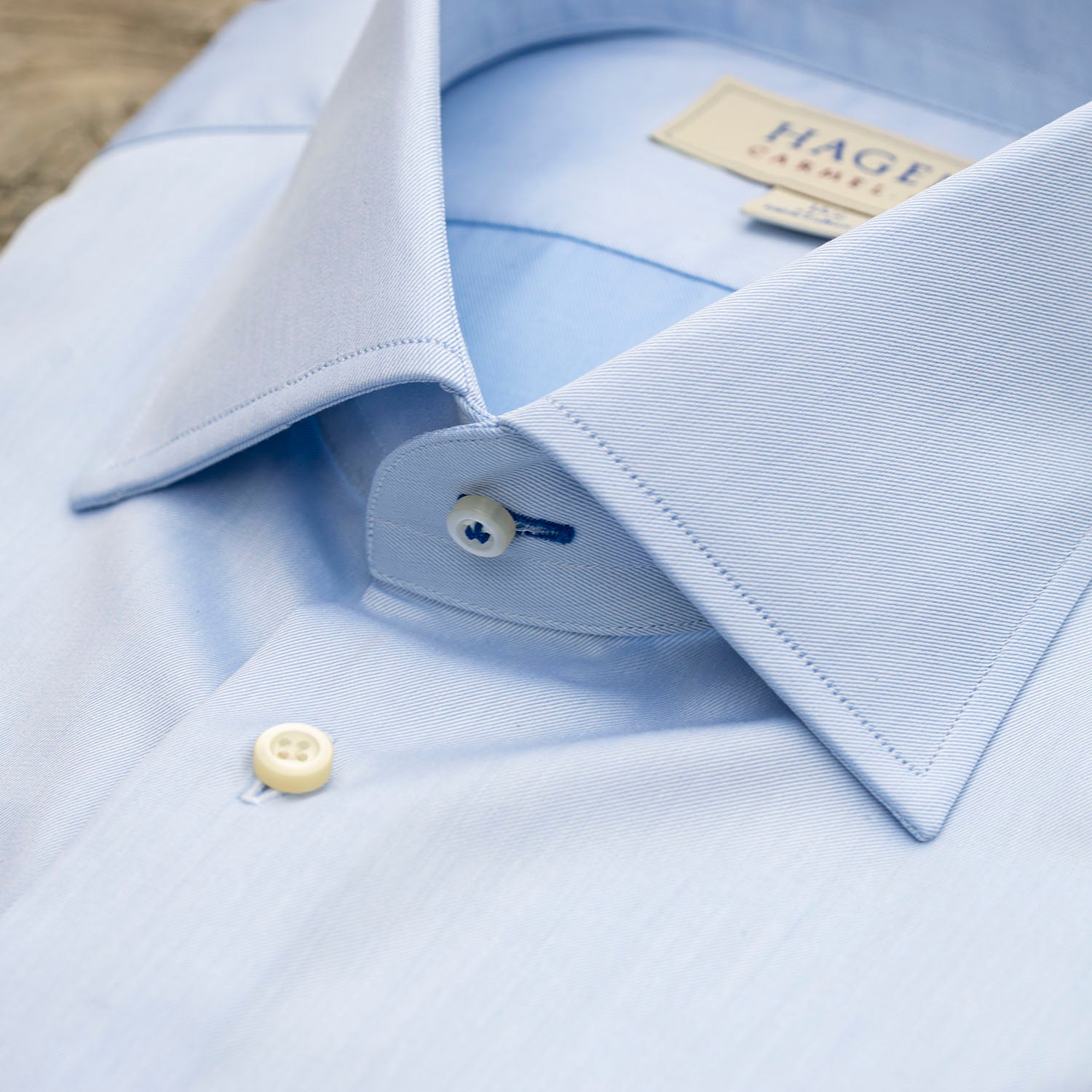 hagen dress shirts hagen-carmel-twill-small-blue-check-mb1269450-450